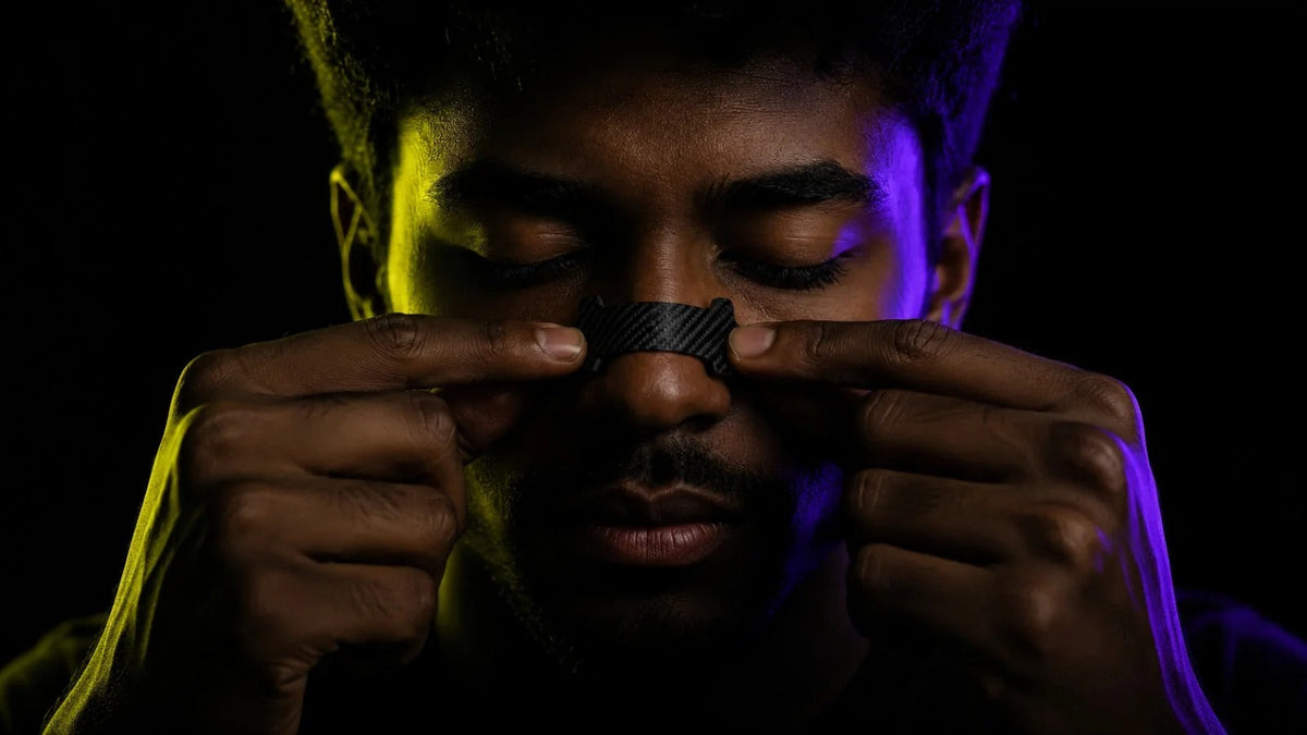 How to Apply a Nasal Strip So It Stays On All Night (or All Session)